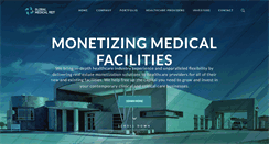 Desktop Screenshot of globalmedicalreit.com